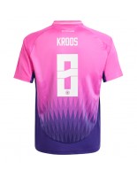 Saksa Toni Kroos #8 Vieraspaita EM-Kisat 2024 Lyhythihainen
